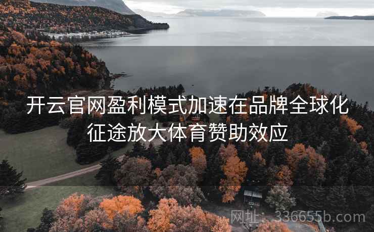 开云官网盈利模式加速在品牌全球化征途放大体育赞助效应 开云官网盈利模式加速在品牌全球化征途放大体育赞助效应